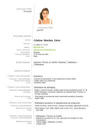 curriculum vitae simple ejemplos