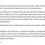 Cartas de agradecimiento para mi novia
