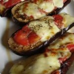Berenjenas al horno Con queso