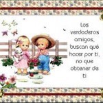 Mensaje de amistad De reflexión