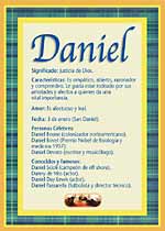 Qué significa el nombre de Daniel en numerología