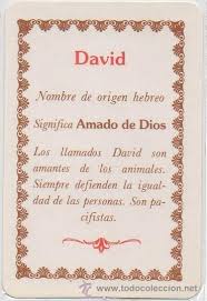 Significado de David según la numerología