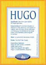 Significado del nombre Hugo en numerología