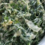 Espinacas con bechamel Light