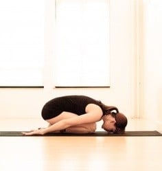 Posiciones de yoga para principiantes: Postura del bebé