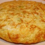 Tortilla de bacalao a la vasca