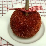 Cómo hacer manzanas con chamoy Enchilado