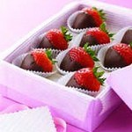 Fresas con chocolate Para San Valentín