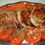 Hamburguesa casera De pollo