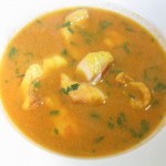Sopa de pescado casera reecta básica