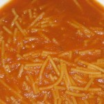 Cómo hacer sopa de fideo Con tomate aguada