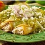 como hacer enchiladas verdes