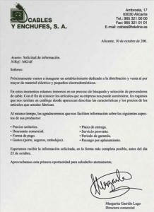 Modelo carta solicitud de información - Ejemplos De